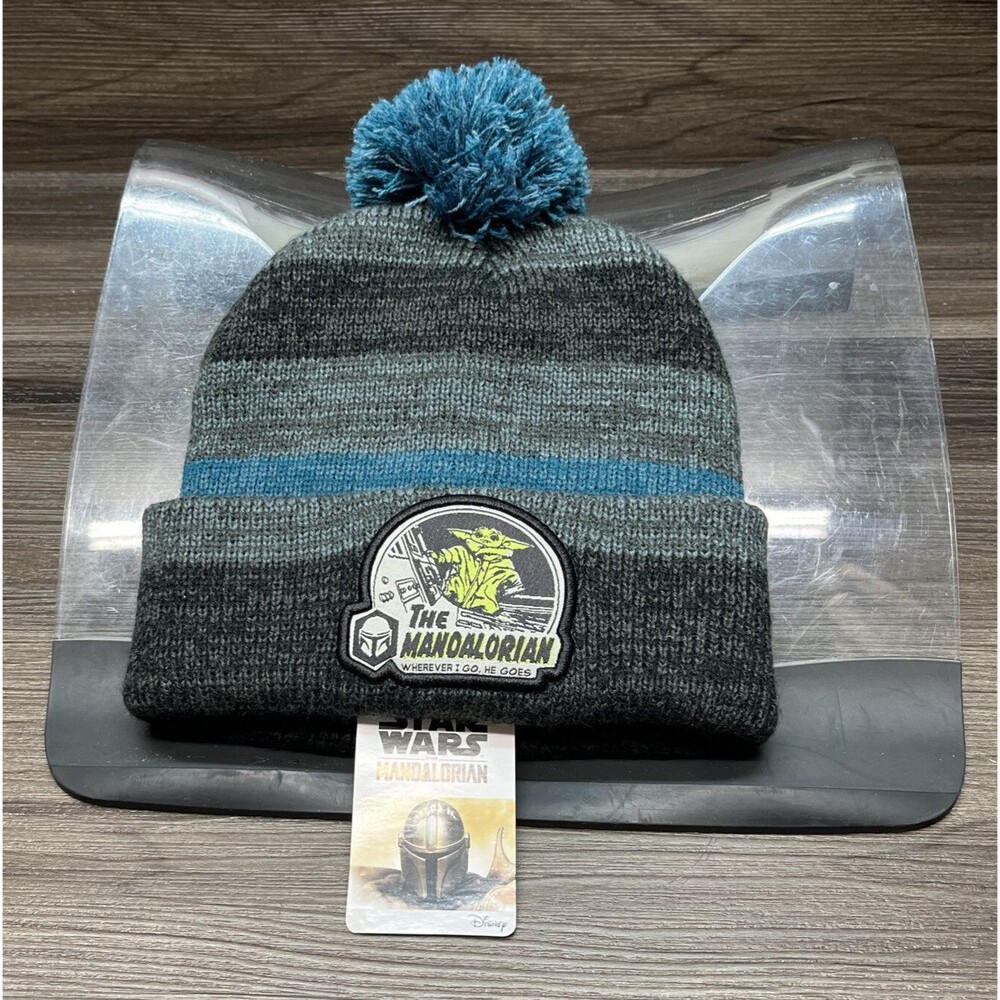 Disney Star Wars The Mandalorian Winter Beanie Hat